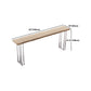 Modern Rectangle Solid Wood Bar Table Set 1/3/5 Pieces Counter Table with Backless Stools Clearhalo 'Bar Furniture' 'furn' 'furn_home_bar_bar_sets' 'Furniture' 'Home Bars & Bar Sets' 'home_bar_bar_sets' 'Kitchen & Dining Furniture' 5409817