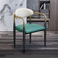 Modern Upholstered Dining Arm Chair Open Back Dining Side Chair Clearhalo 'Dining Chairs' 'Dining Tables & Seating' 'dining_chair' 'furn' 'furn_dining_chair' 'Furniture' 'Kitchen & Dining Furniture' 5409827