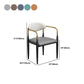 Modern Upholstered Dining Arm Chair Open Back Dining Side Chair Clearhalo 'Dining Chairs' 'Dining Tables & Seating' 'dining_chair' 'furn' 'furn_dining_chair' 'Furniture' 'Kitchen & Dining Furniture' 5409854