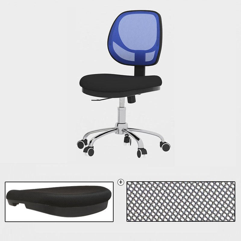 Schwarzer Nylon Modern Conference Chair Low Back Mesh Conference Chair