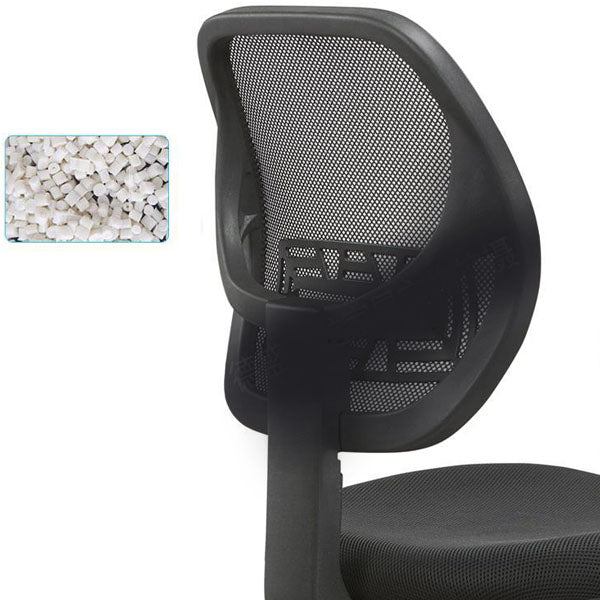 Schwarzer Nylon Modern Conference Chair Low Back Mesh Conference Chair