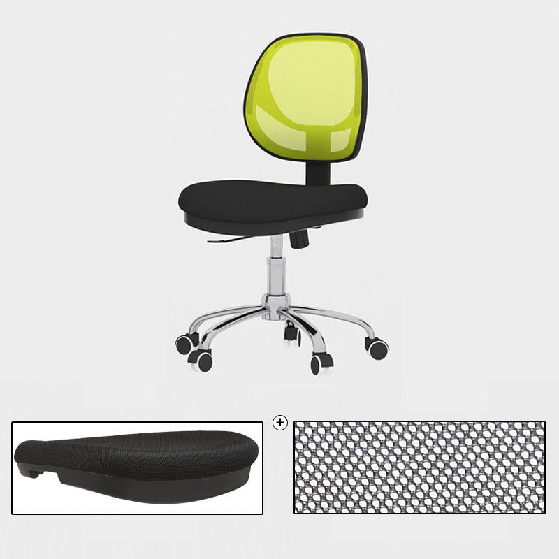 Schwarzer Nylon Modern Conference Chair Low Back Mesh Conference Chair