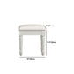 29.5"height Wood Flip-Top Makeup Vanity with Drawers and Mirror, White