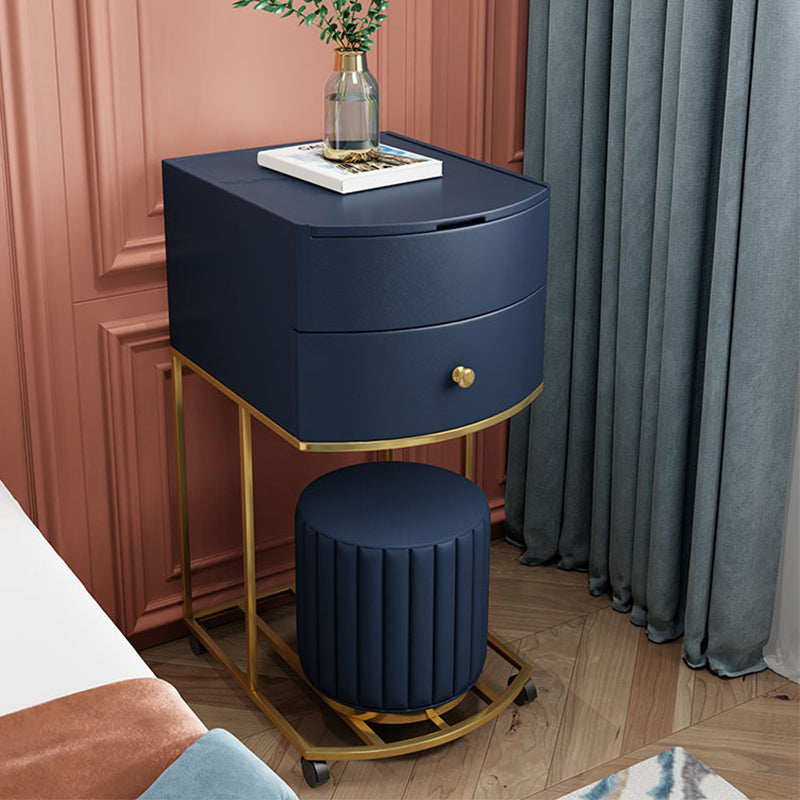 42.5" Height Flip-top Vanity Set with Mirror and Drawer for Bedroom