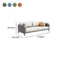 29,52 "W divano a smoking del braccio in finta pelle standard contemporanea