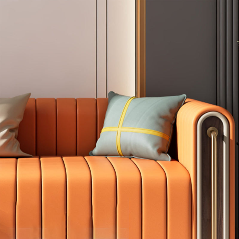 Contemporaneo 28,7 "H Fucice cuscino cucito cucito di divano in smoking per soggiorno per soggiorno