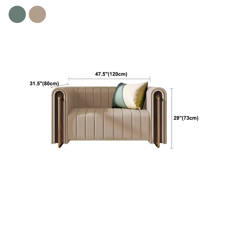 Contemporaneo 28,7 "H Fucice cuscino cucito cucito di divano in smoking per soggiorno per soggiorno
