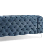 Divano con le back trapuntato contemporaneo con armi da smoking per l'appartamento