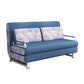 Cotton Blend Contemporary Sofa Bed Square Arm Convertible Sofa