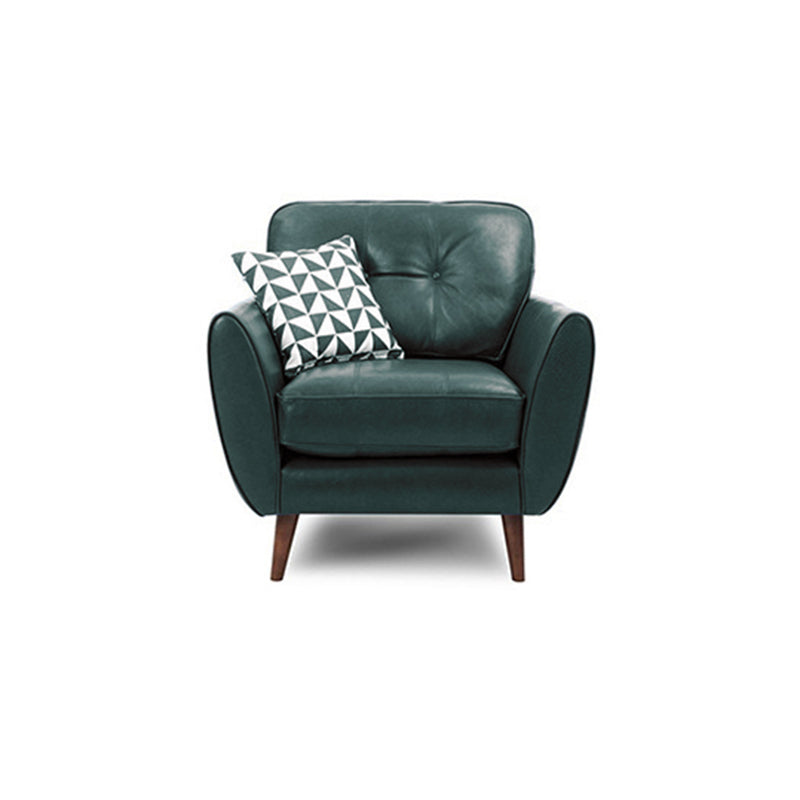 グラムタフトスプリットバックスタンダードリビングルーム枕トップアームソファ