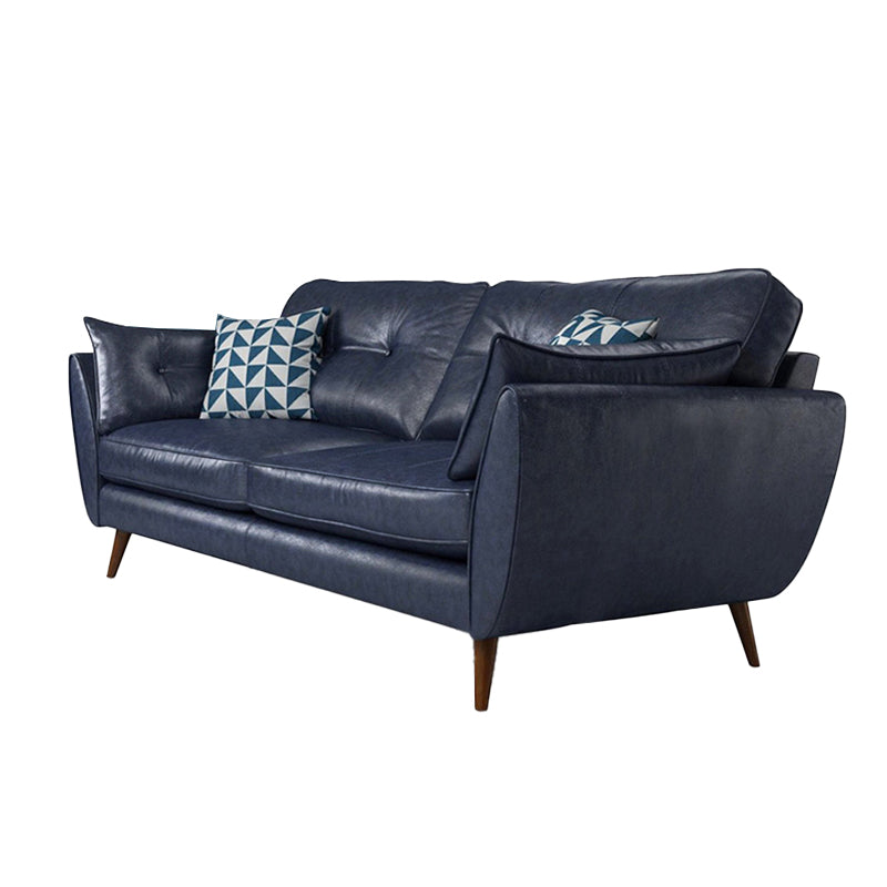 グラムタフトスプリットバックスタンダードリビングルーム枕トップアームソファ