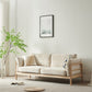 Linen Modern Square Arm Sofa Wooden Standard Sofa for Living Room, Apartment Clearhalo 'furn' 'furn_sofas' 'Furniture' 'Living Room Furniture' 'Sofa' 'sofas' 5412215