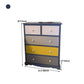 Modern Style Storage Chest Vertical Wood White Storage Chest Dresser with Drawers