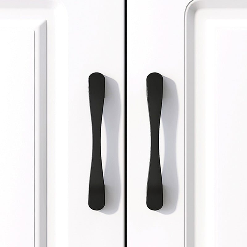 White Storage Chest Modern Style Wooden Storage Chest Dresser with Drawers and Doors Clearhalo 'Bedroom Furniture' 'Dressers & Chests' 'dressers_chests' 'furn' 'furn_dressers_chests' 'Furniture' 5412366