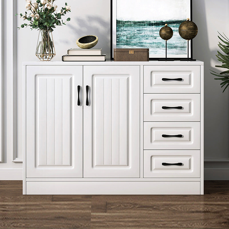 White Storage Chest Modern Style Wooden Storage Chest Dresser with Drawers and Doors https: res.litfad.com site img item 2022 07 08 5412367 1200x1200.jpg Clearhalo 'Bedroom Furniture' 'Dressers & Chests' 'dressers_chests' 'furn' 'furn_dressers_chests' 'Furniture' 5412367