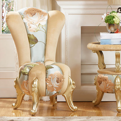 Velvet armloze Parsons stoel met split, 18.11 "W √ó 18.11" L √ó 38.19 "H