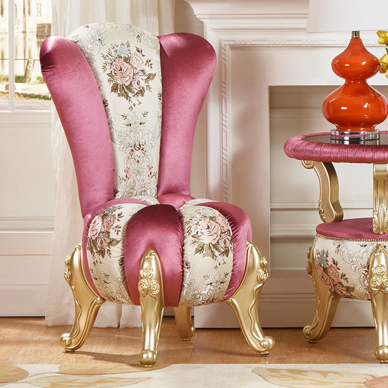 Velvet armloze Parsons stoel met split, 18.11 "W √ó 18.11" L √ó 38.19 "H