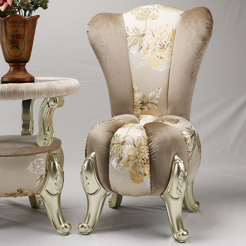 Velvet armloze Parsons stoel met split, 18.11 "W √ó 18.11" L √ó 38.19 "H