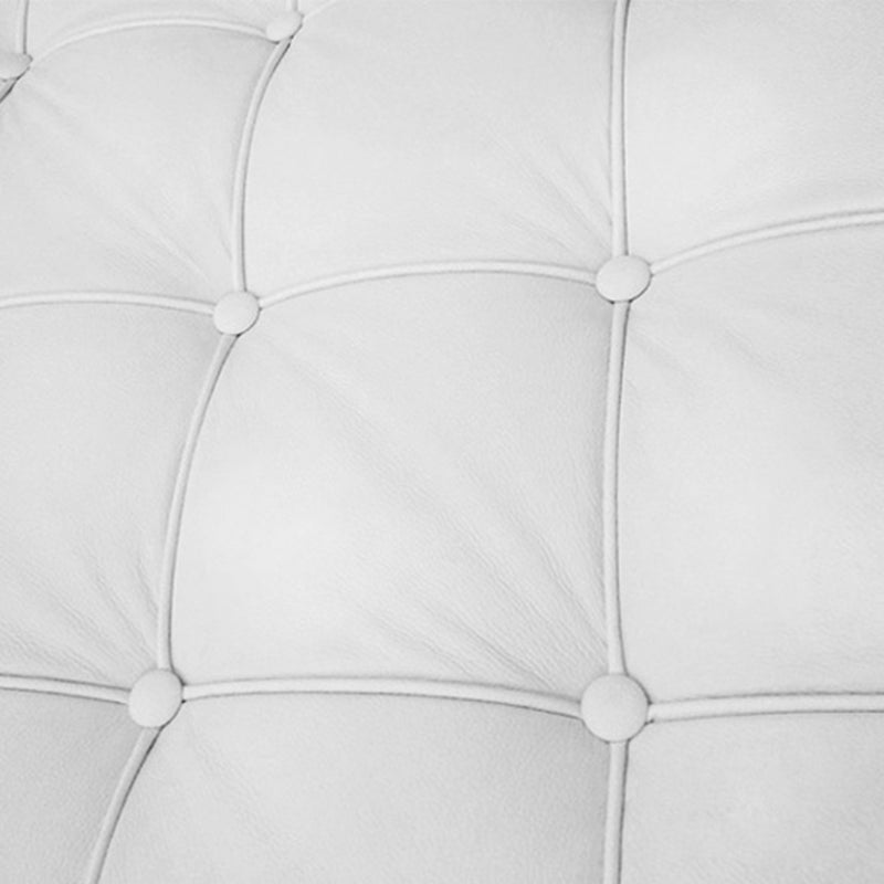 Faux Leather Accent Chair 29.52" L x 30.70" W x 30.70" H Tufted Lounge Chair Clearhalo 'Accent Chairs' 'accent_chairs' 'Chairs & Seating' 'furn' 'furn_accent_chairs' 'Furniture' 'Living Room Furniture' 5412658