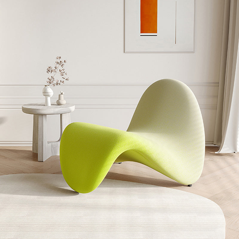 Fabric Parsons Chair with Solid Wood Frame, 33.86" W √ó 29.92" L √ó 25.59" H White-Yellow Clearhalo 'Accent Chairs' 'accent_chairs' 'Chairs & Seating' 'furn' 'furn_accent_chairs' 'Furniture' 'Living Room Furniture' 5412698