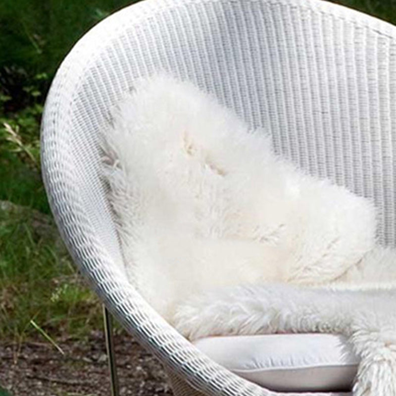 41,34 "L x 33,86" W x 36,61 "H zeitgenössischer gewebter Papasan -Stuhl