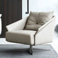 Chaise en cuir fausse 33 "L x29,5" W x27,5 "H chaise pivotante pour le salon
