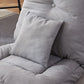 Solid Color Convertible Chair Cotton Chair for Living Room/Bedroom