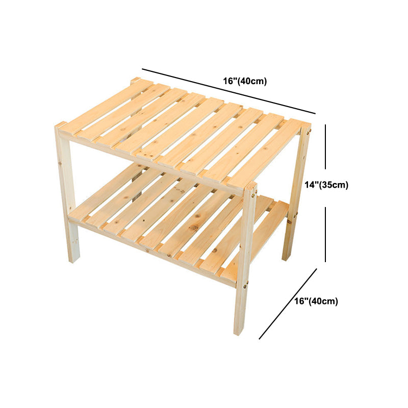 Modernismus Massivholz Nachttisch Regalbett Nachttisch für Schlafzimmer