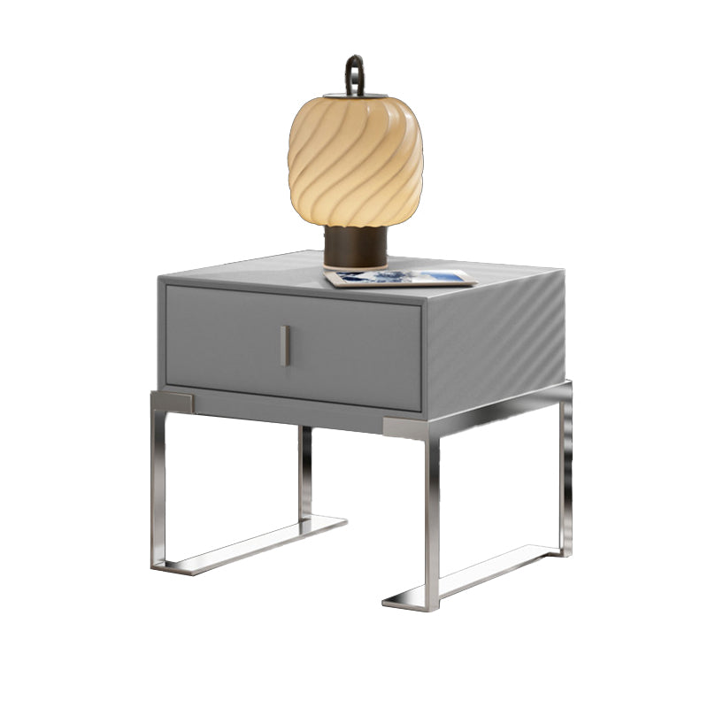 Modernisme lade opslag nachttafel houten bed nachtkastje met lade