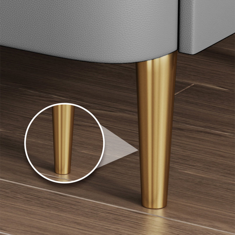 Contemporary Drawer Storage Bed Nightstand Wooden Night Table for Bedroom