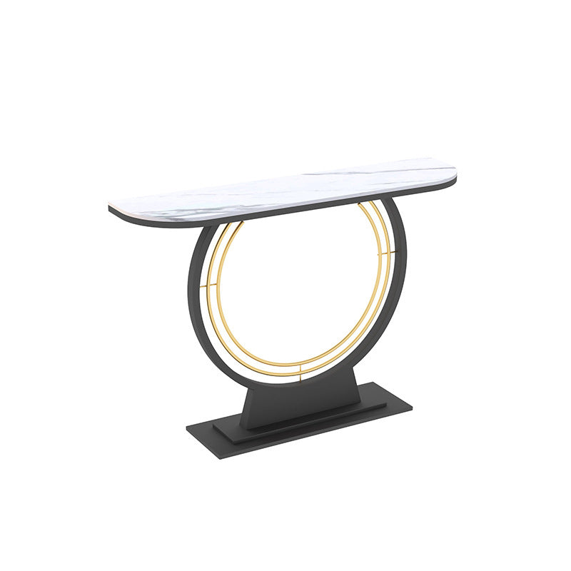 Tavolo con console piedistallo a mezza7 glam resistente al graffio