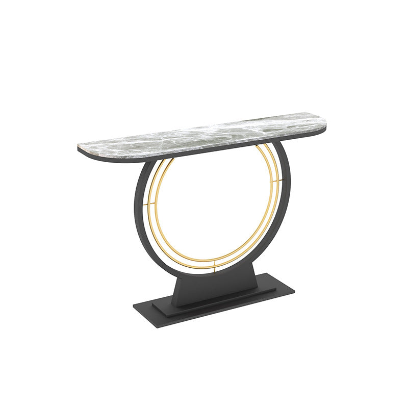 Tavolo con console piedistallo a mezza7 glam resistente al graffio