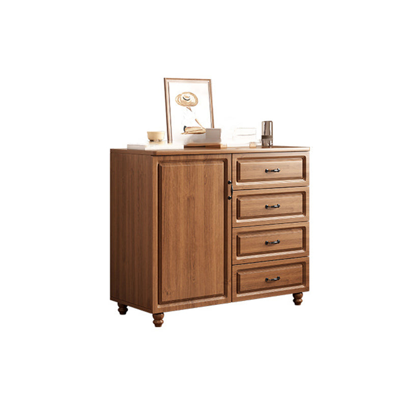 Wood Accent Cabinet with Drawer Contemporary Rectangle Side Cabinet Clearhalo 'Cabinets & Chests' 'cabinets_chests' 'furn' 'furn_cabinets_chests' 'Furniture' 'Living Room Furniture' 5413786