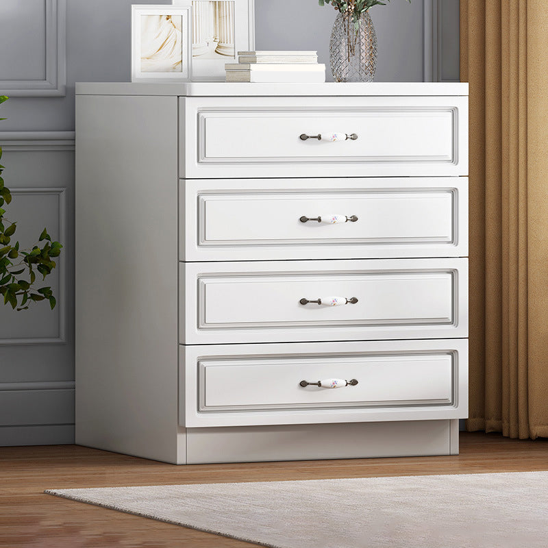 Eigentijdse houten accentkastje met lade rechthoek accentkist