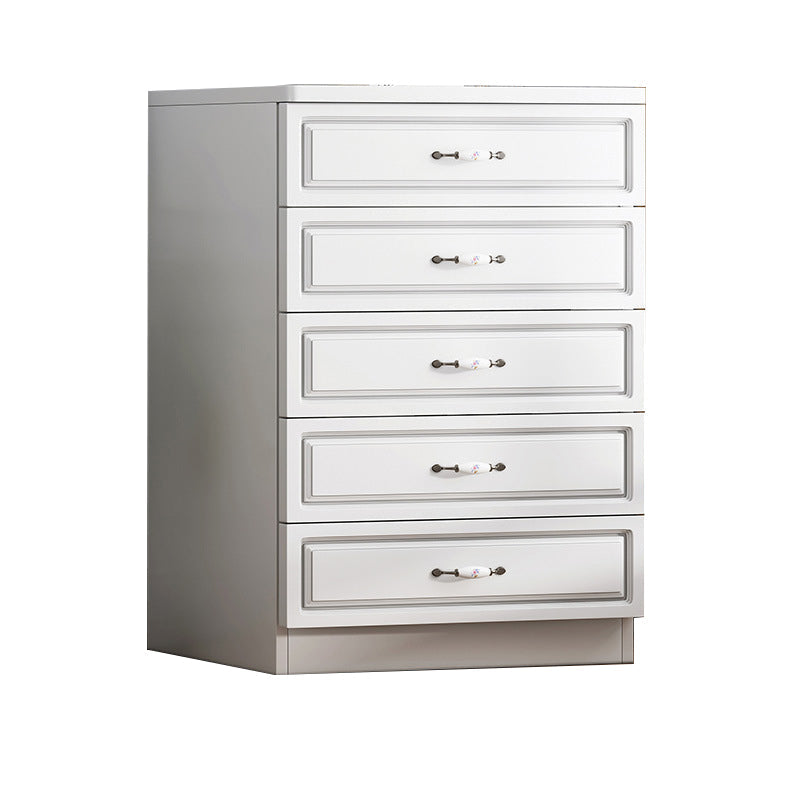 引き出し長方形のアクセントチェストを備えた現代の木材アクセントキャビネット