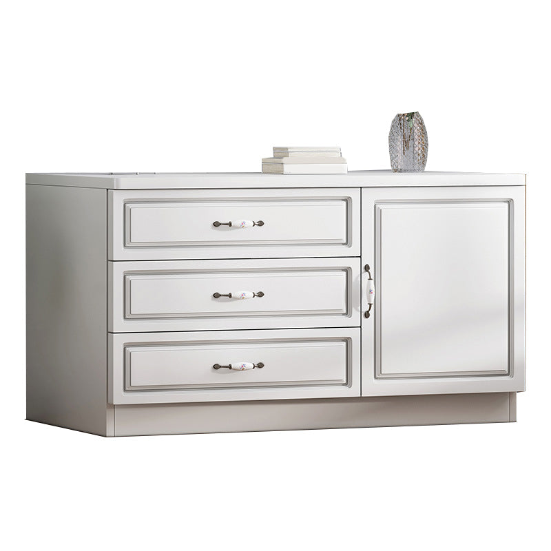 Armadio per accento di legno contemporaneo con cassetta del rettangolo del rettangolo