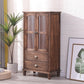 23.62 "L x 13.77" W Industrial Wood Accent Cabinet met lade rechthoekige zijkast