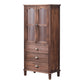 23.62" L x 13.77" W Industrial Wood Accent Cabinet with Drawer Rectangle Side Cabinet