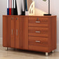 Contemporary Wood Accent Cabinet with Drawer Rectangle Side Cabinet