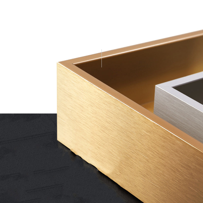 35.43 "H PARABLE PARABLE SERVER DE COMINACIÓN Glam con 3 cajones para la cocina de la sala de estar