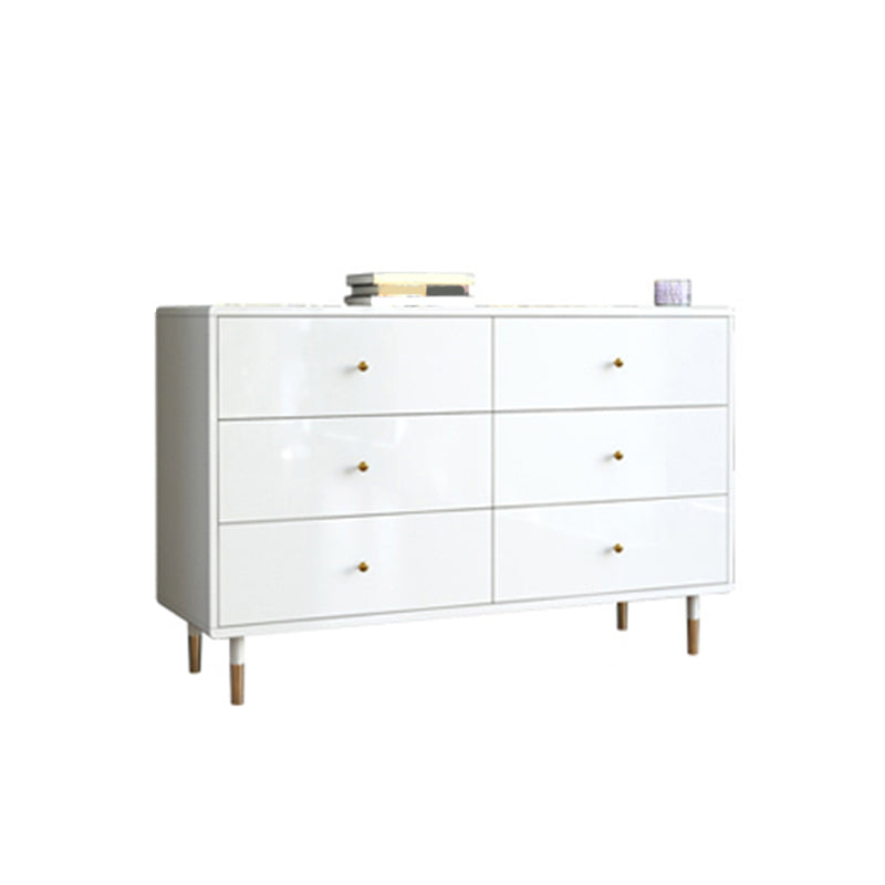 Sideboard di archiviazione di lusso Sideboard di rettangolo in legno per sala da pranzo