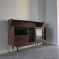 Contemporary Wood Sideboard Doors and 2 Drawer Cupboard for Living Room Walnut Clearhalo 'buffet_sideboard' 'Buffets & Sideboards' 'furn' 'furn_buffet_sideboard' 'Furniture' 'Kitchen & Dining Furniture' 5418923