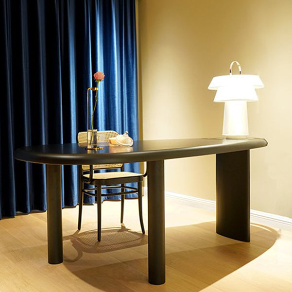 フリーフォーム産業スタイルの作業テーブルソリッドウッドオフィスデスク