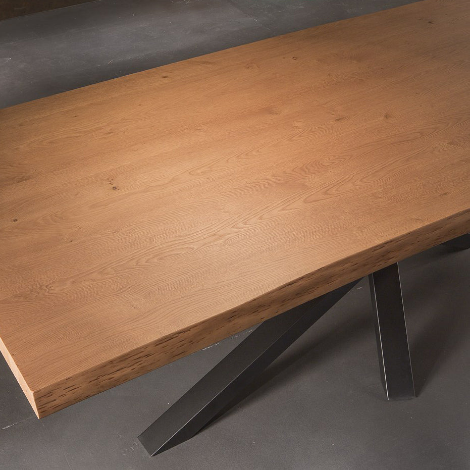 台座ベースの長方形のオフィステーブル工業事務所デスク