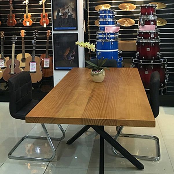 台座ベースの長方形のオフィステーブル工業事務所デスク