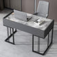 Modern 2-drawer Office Desk Sintered Stone Rectangular Desk for Home Clearhalo 'furn' 'furn_office_desk' 'Furniture' 'Office Desks' 'Office Furniture' 'office_desk' 5419237