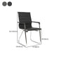 Silver Metal Modern Conference Chair Mid-Back / High Back Mesh and Leather Chair Clearhalo 'furn' 'furn_office_chair' 'Furniture' 'Office Chairs' 'Office Furniture' 'office_chair' 5419297