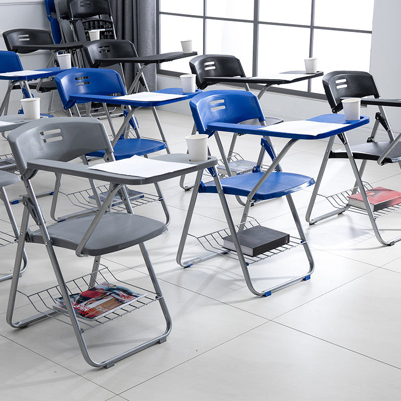 Moderner Plastik- und Metallschreiberstuhl mit Mid Hinter Home Office Stuhl