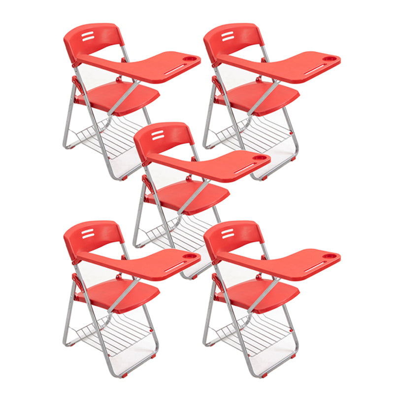 Moderner Plastik- und Metallschreiberstuhl mit Mid Hinter Home Office Stuhl