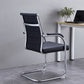 Silver Metal Modern Office Chair Mid and High Back Mesh and Leather Conference Chair Clearhalo 'furn' 'furn_office_chair' 'Furniture' 'Office Chairs' 'Office Furniture' 'office_chair' 5419371